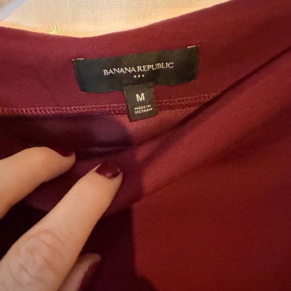 Banana Republic Rich Burgundy Tank Top - Picture 2 of 6